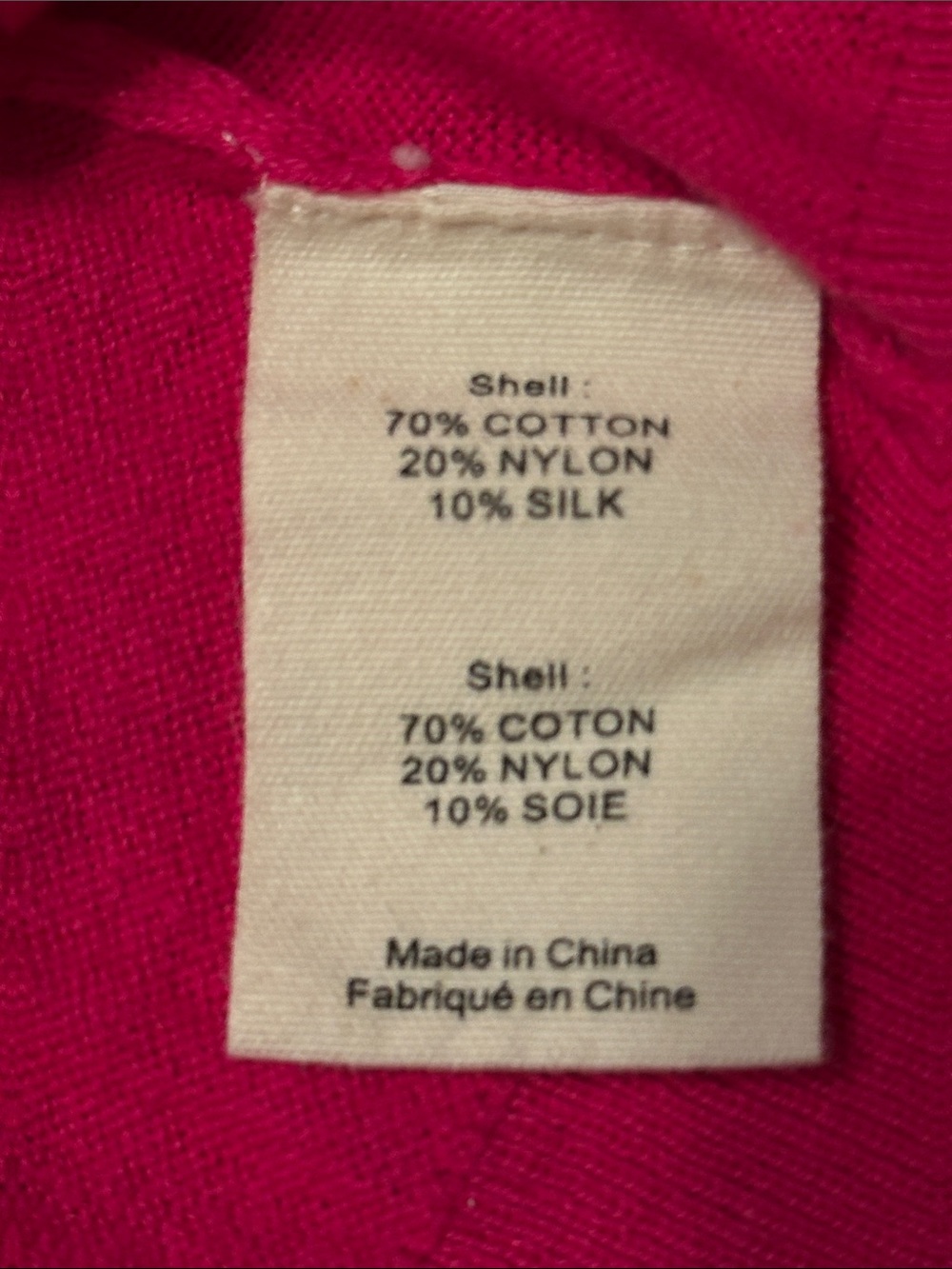 L’AGENCE Bright Fuchsia Turtleneck Top size small. - Picture 10 of 12